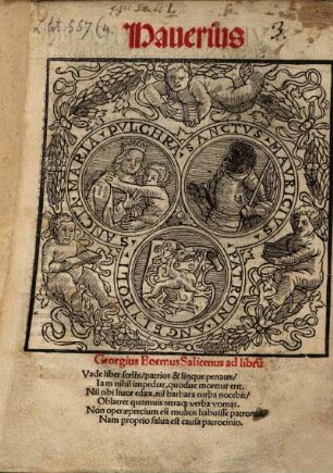 Hauerius ... [De partibus orationis] : [Dicteria ex Iacobi Wimphelingii theologi adolescentia translata ...]