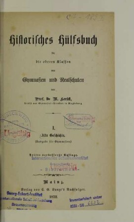 1G: Alte Geschichte
