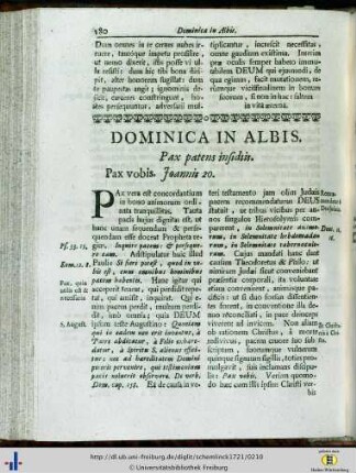Dominica in Albis.