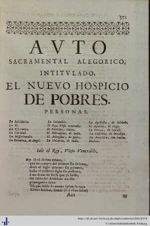 El Nuevo Hospicio de Pobres.