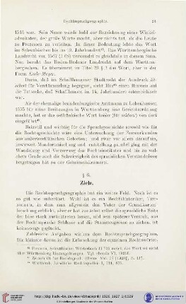 §. 6. Ziele