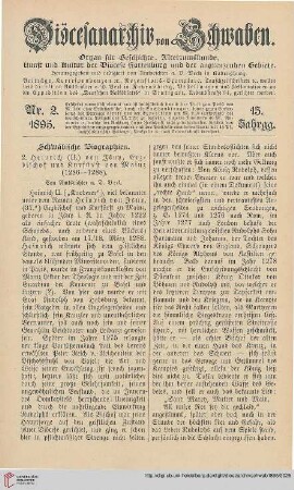 13: Schwäbische Biographien