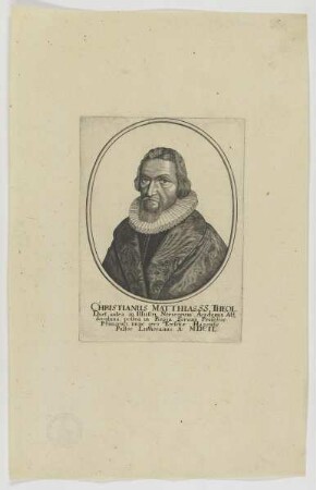 Bildnis des Christianus Matthias