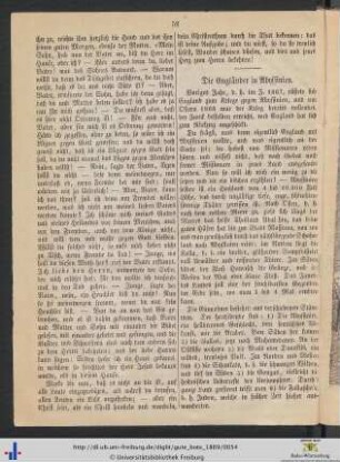 Die Engländer in Abyssinien.