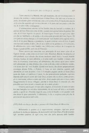 [105] Delle ricchezze, facoltà, e potenze del Gran Duca di Moscovia.