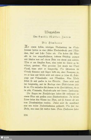 Wegzeichen