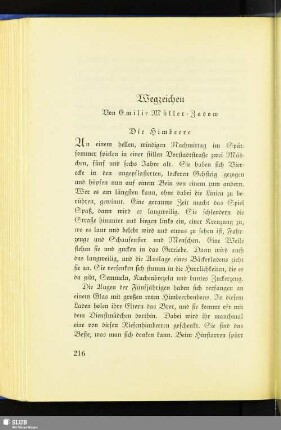 Wegzeichen