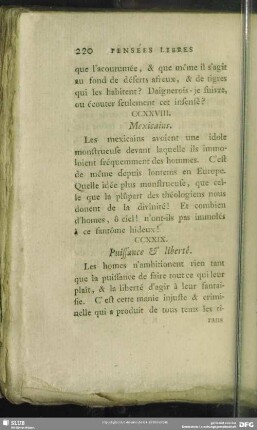 CCXXIX. Puissance & liberté