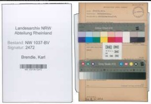 Entnazifizierung Karl Brendle , geb. 31.03.1891 (Betriebsleiter)