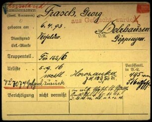Frasch, Georg - Frech, Karl