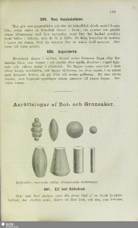 Anrättningar af Rot- och Grönsaker