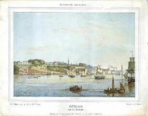 Altona von der Elbseite