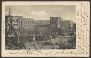 Ansichtskarte Siegessäule und Belle-Alliance-Platz [2/4]