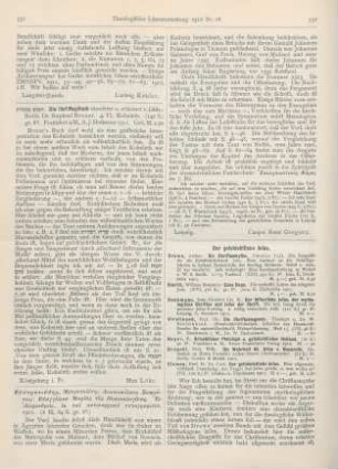552-557 [Rezension] Drews, Arthur, Die Christusmythe. 2. Teil: Die Zeugnisse für die Geschichtlichkeit Jesu