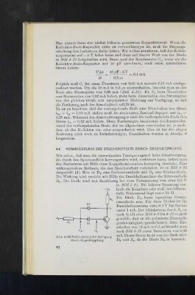 4.6 Verhinderung des Speichereffekts durch Gegenkopplung