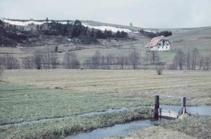 Schwarzwald. Landschaft bei Todtnau-Geschwend? mit Wohnhaus