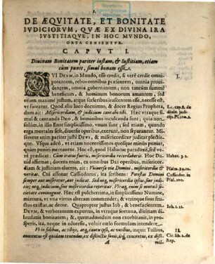 Opvs De Ivdiciis Divinis, Qvae Devs In Hoc Mvndo Exercet, 2