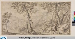 Salzdahlum: Johannes der Täufer im Gebet