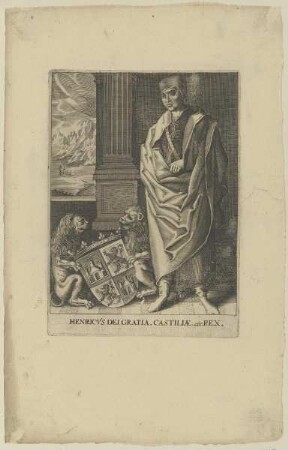 Bildnis des Henricvs Castiliae
