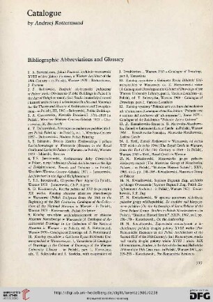 Catalogue by Andrzej Rottermund