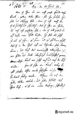 60: Brief von Wilhelm Heinse an Johann Wilhelm Ludwig Gleim und Friedrich Heinrich Jacobi