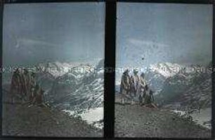 Ausflug zur Kleinen Scheidegg, Passhöhe zwischen Eiger und Lauberhorn im Berner Oberland