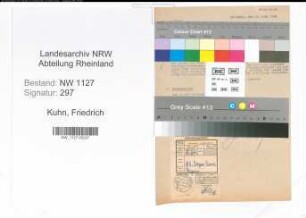 Entnazifizierung Friedrich Kuhn , geb. 00.00.0000 (Strassenwaerter)