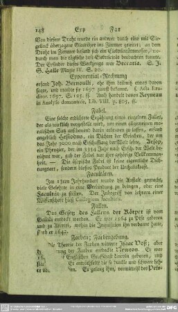 F [Fabel - Furnier, reguläres]