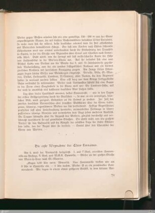 Die erste Wegnahme der Côtes Lorraines
