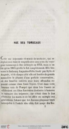 Rue des Tombeaux