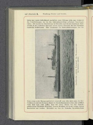Post-Dampfer "Adolph Woermann" der Woermann-Linie bei Cuxhaven ankernd.