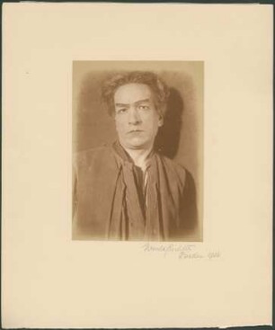 Bruno Decarli als Percy in "König Heinrich IV." (1.Teil) von William Shakespeare. Dresden: Schauspielhaus, Neueinstudierung 06.05.1926