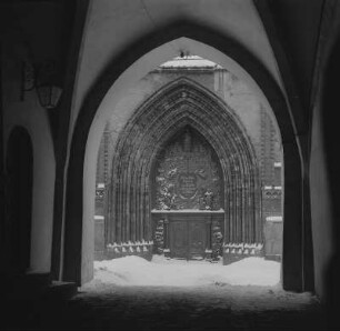 Stralsund. St.-Nikolai-Kirche, Westportal