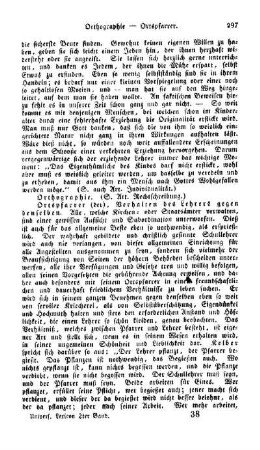 Orthographie, (s. Art. Rechtschreibung)