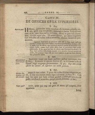 Caput IV. De Officiis Erga Superiores