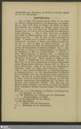 Festlichkeiten