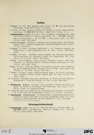 Gallia (Nr. 1-13)