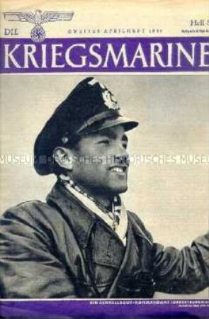 Illustrierte Halbmonatszeitschrift "Die Kriegsmarine" u.a. zum Seekrieg im Indischen Ozean