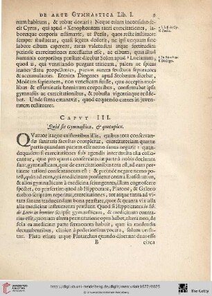 Caput. III.: Quid sit Gymnastica, & quotuplex