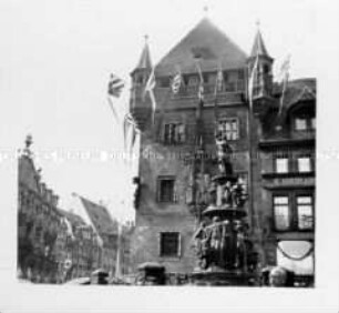 Der Frauenbrunnen in Nürnberg, Reichsparteitag 1937