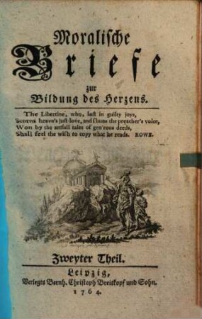 Moralische Briefe zur Bildung des Herzens, Zweyter Theil