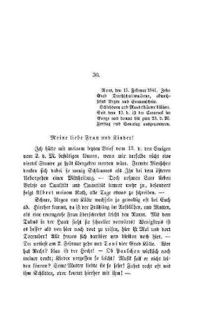 Rom, 15. Februar 1841