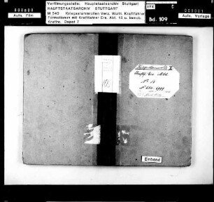 Kriegsstammrollen der Kraftfahr-Ersatz-Abteilung 4