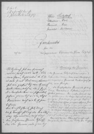 Sulzdorf mit Oberscheffach: Pfarrbericht 1928