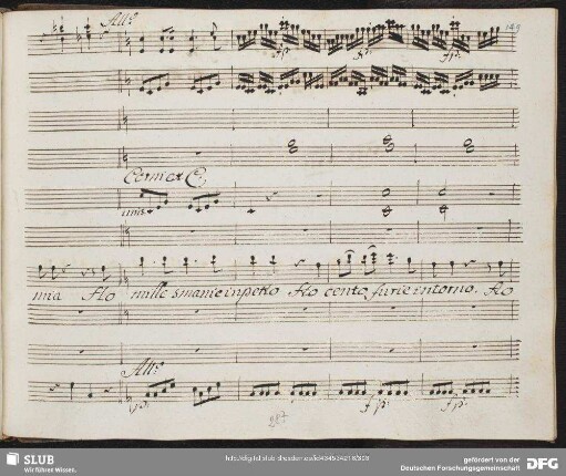 Aria: Ho mille smanie in petto