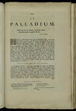 LII. Le Palladium