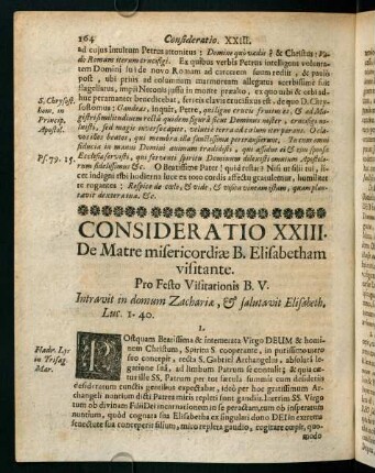 164-169, Consideratio XXIII.