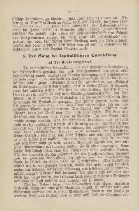 8. Der Gang der kapitalistischen Entwicklung.