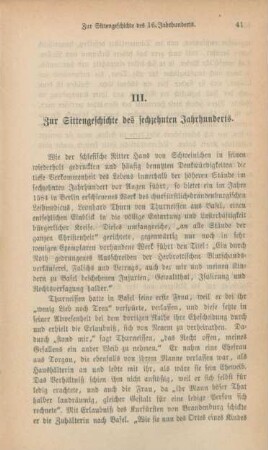 41-46 Zur Sittengeschichte des sechszehnten Jahrhunderts