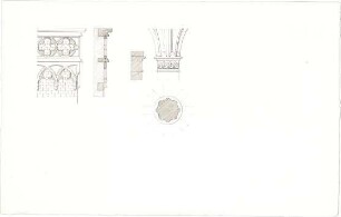 Speeth, Ferdinand; Architekturglieder - Schnitte, Details